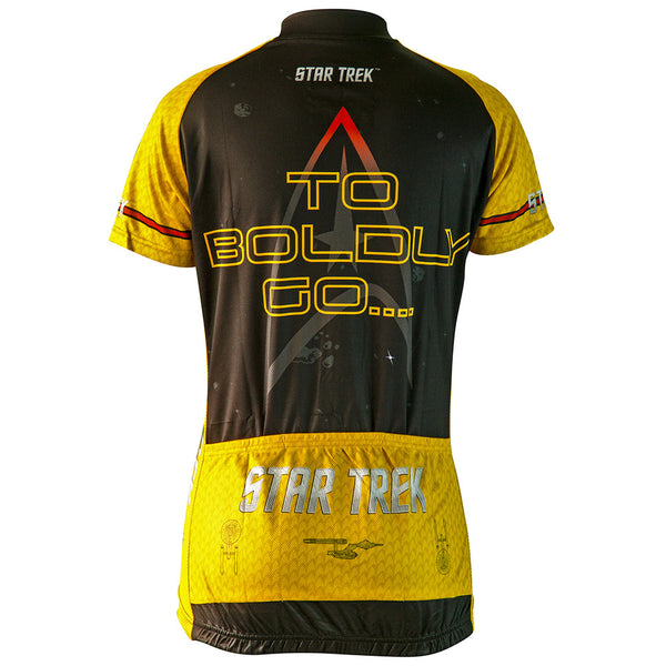 Star Trek "Command" - Gold - Cycling Jersey (Women's)