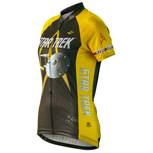 Star Trek "Command" - Gold - Cycling Jersey (Women's)