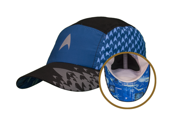 Star Trek "Science Blue" Featherweight Running Hat (one size fits most)