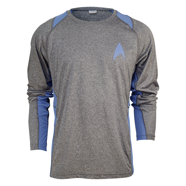 Star Trek Long-Sleeve Running Shirt (unisex)