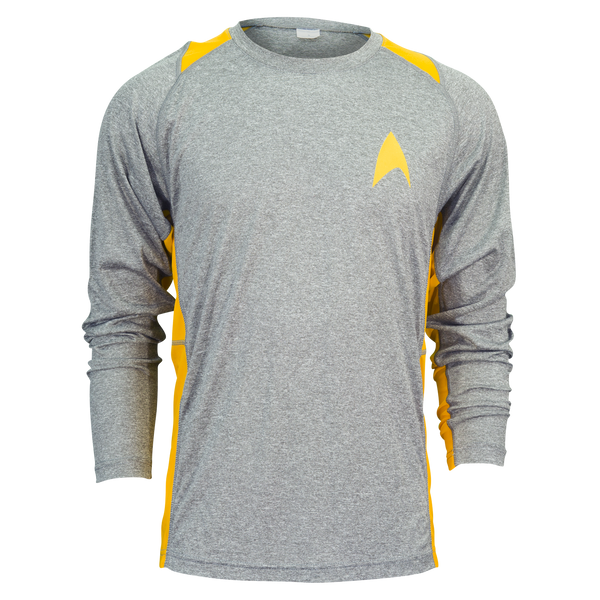 Star Trek Long-Sleeve Running Shirt (unisex)