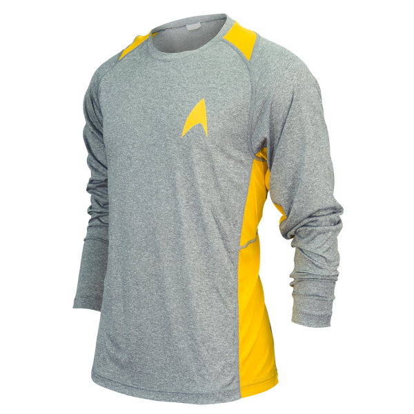 Star Trek Long-Sleeve Running Shirt (unisex)