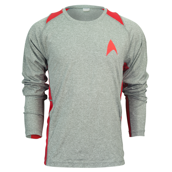 Star Trek Long-Sleeve Running Shirt (unisex)