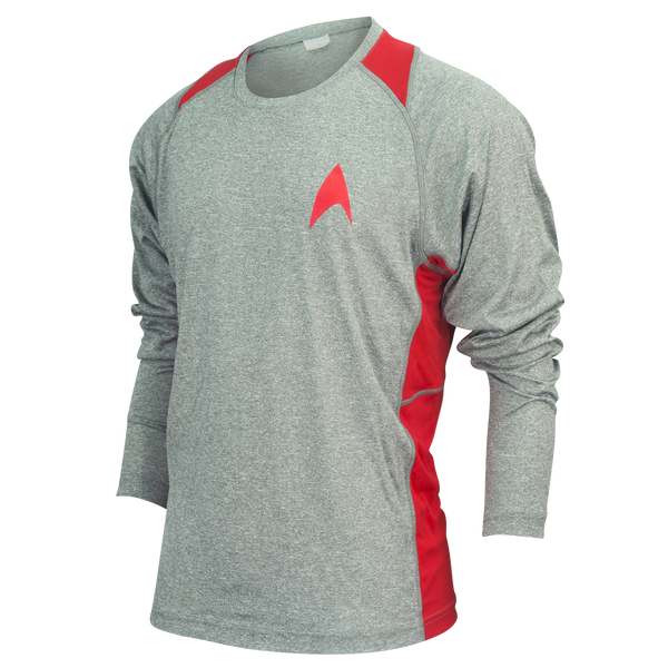 Star Trek Long-Sleeve Running Shirt (unisex)