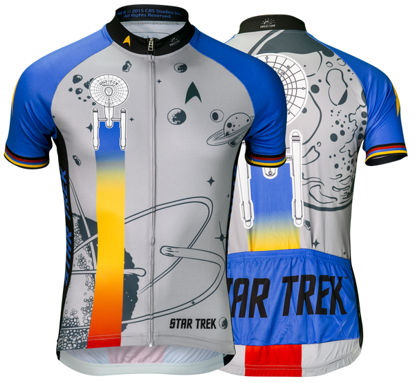 Star Trek "Final Frontier" - Blue - Cycling Jersey (Men's)