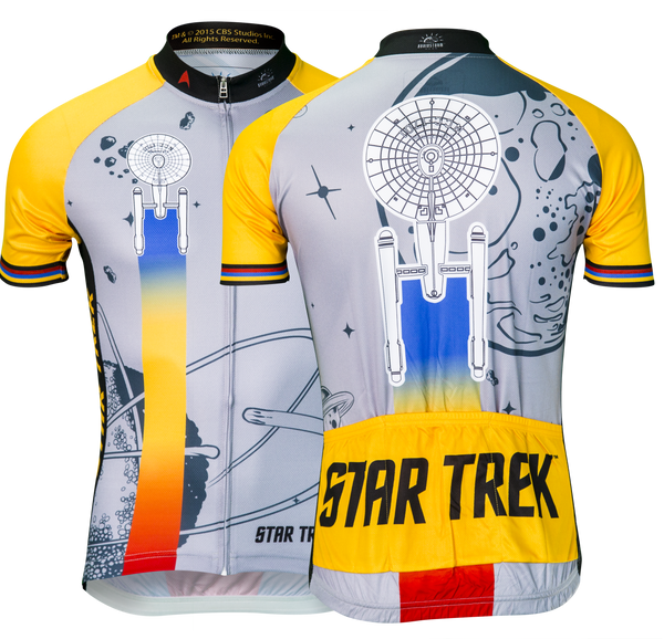 Star Trek "Final Frontier" - Gold - Cycling Jersey (Men's)