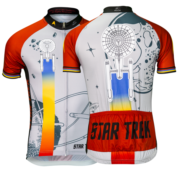 Star Trek "Final Frontier" - Red - Cycling Jersey (Men's)