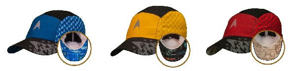 Star Trek "Command Gold" Featherweight Running Hat (one size fits most)