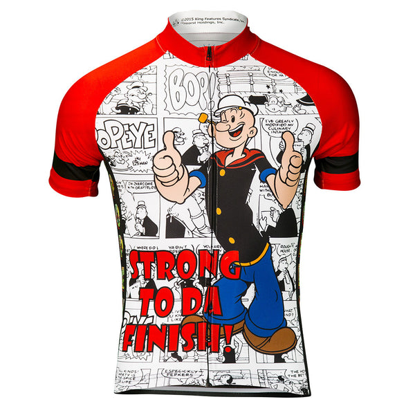 Popeye "Strong to da Finish" Cycling Jersey (Men's)