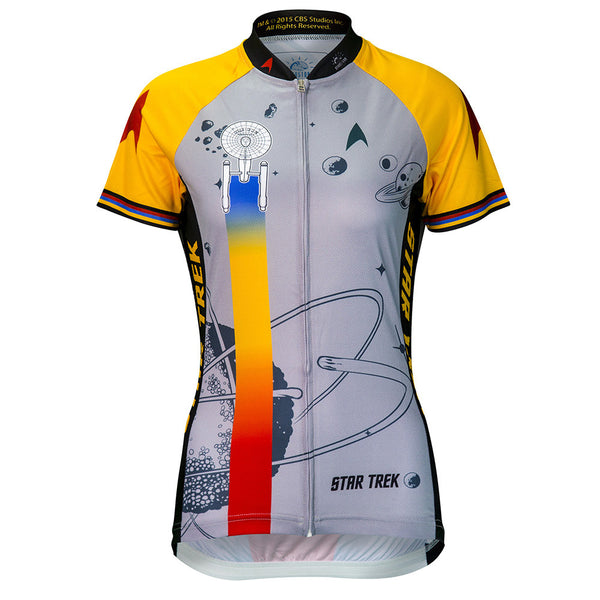 Star Trek "Final Frontier" - Gold - Cycling Jersey (Women's)