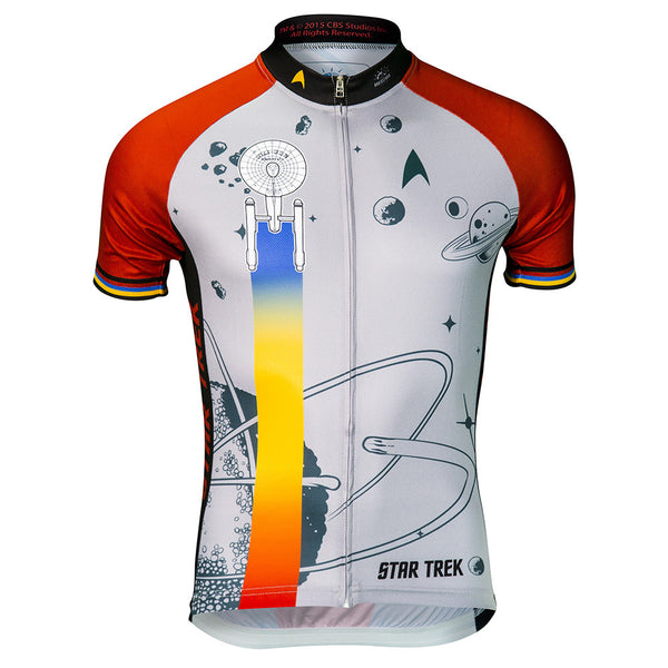 Star Trek "Final Frontier" - Red - Cycling Jersey (Men's)