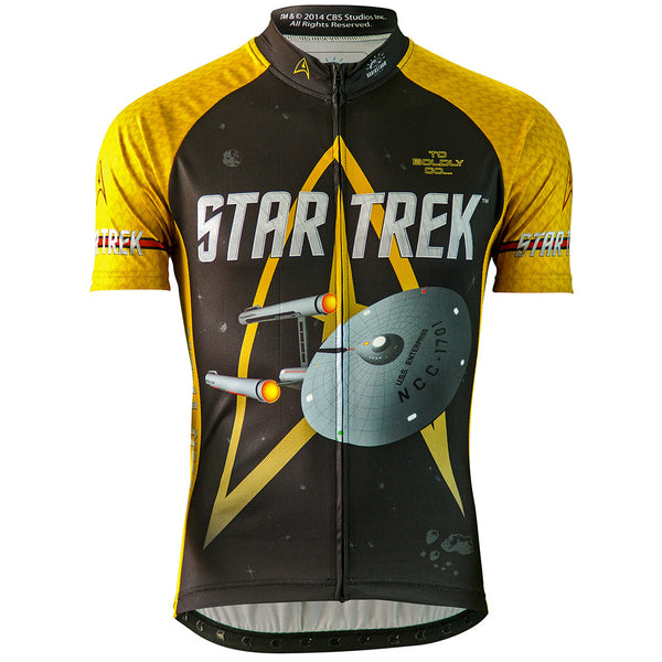 Star Trek "Command" - Gold - Cycling Jersey (Men's)