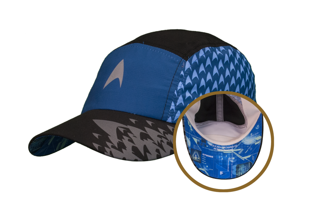 Star Trek "Science Blue" Featherweight Running Hat (one size fits most)
