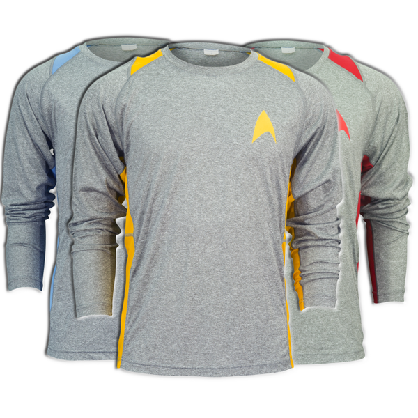 Star Trek Long-Sleeve Running Shirt (unisex)