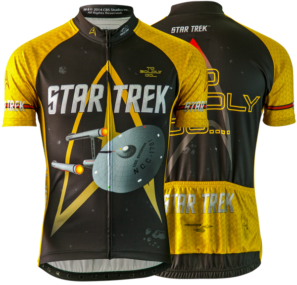 Star Trek "Command" - Gold - Cycling Jersey (Women's)