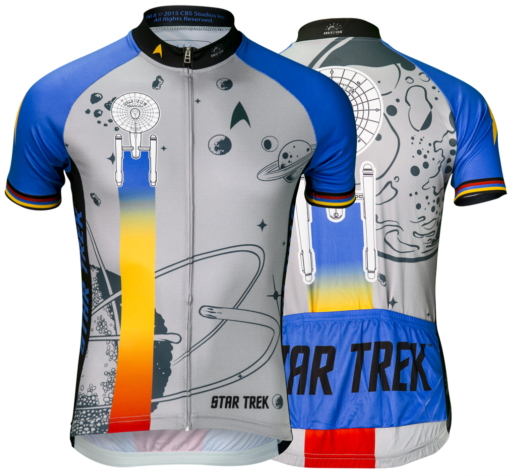 Star Trek "Final Frontier" - Blue - Cycling Jersey (Men's)