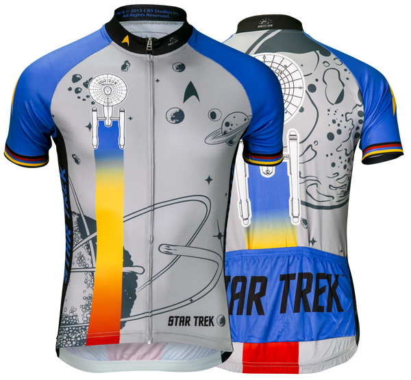 Star Trek "Final Frontier" - Blue - Cycling Jersey (Women's)