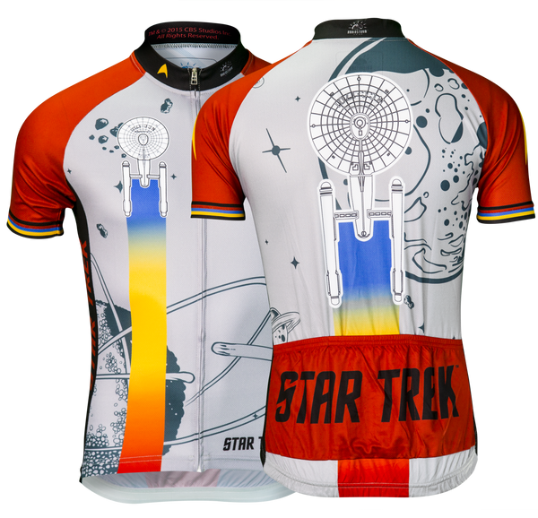 Star Trek "Final Frontier" - Red - Cycling Jersey (Women's)