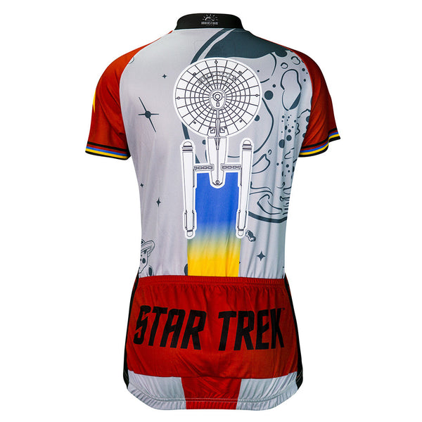 Star Trek "Final Frontier" - Red - Cycling Jersey (Women's)